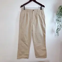 UNIQLO ユニクロ チノパン ベージュ 綿100% ウエスト79 股下73