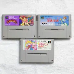 SFC パズルゲーム 3本セット パネルでポン ぷよぷよ くるっくりん