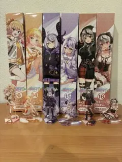 ケース付き】ウマ娘&ZONeコラボ 手作りメタルスタンドステゴ一族コンプ 