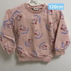 新品 キッズ セットアップ 裏起毛 120ピンク 女の子
