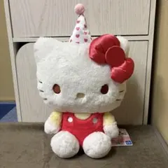 ハローキティ ぬいぐるみ 大きめ パーティー サンリオ 新品 タグ付き 匿名発送