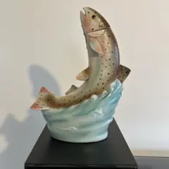 デルフト 陶器 アヒル オブジェ 置物 ハンドペイント ヴィンテージ