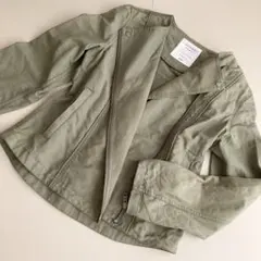 ciaopanic ノーカラー ライダースジャケット