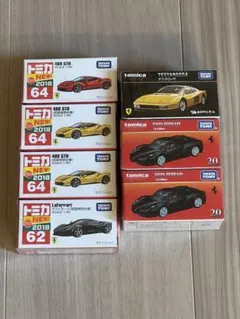 歴代フェラーリ 4台セット Tomica Premium Ferrari Set - メルカリ