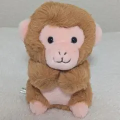 【2体セット】市川市動植物園 くじ3等、4等　ニホンザルぬいぐるみ　① ☆チラシ付【新品・未使用】ニホンザル ぬいぐるみ くじ4等 市川市動