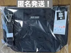 MARY QUANT ショルダーバッグ☆保温保冷バッグ☆新品タグ付き☆ブラック