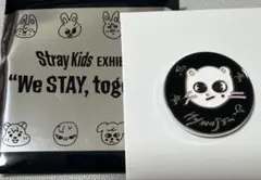 straykids スキズ展示会 ピンバッジ ジニレット　ヒョンジン