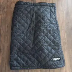 OUTDOOR 黒 フリーススカート 幾何学模様のサムネイル