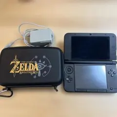 ニンテンドー3DS LL ジャンク品 シルバー 本体 充電器 ケース付