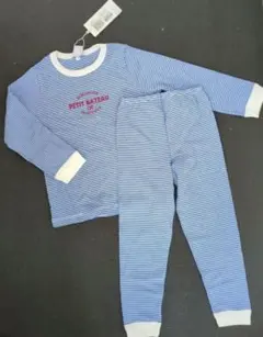 PETIT BATEAU ストライプ パジャマ 104cm
