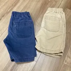 UNIQLO 110cm ハーフパンツ2点セット