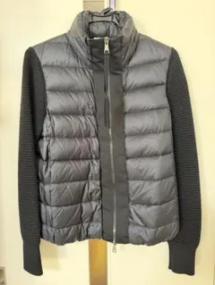 MONCLER ダウンカーディガン　ブラック　サイズS