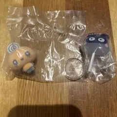 たまごっちカラフルキャディチャーム　ますくっち カプセルフロッキーズ　めめっち