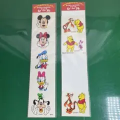 ディズニーキャラクターシール2組セット