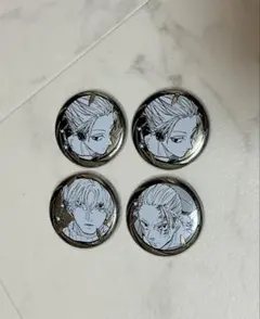 ゴールデン缶バッジ 楽 サカモトデイズ