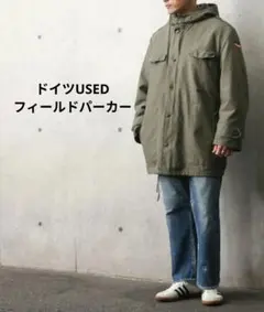 古着 ドイツ軍 フィールドパーカーUSED 90年代 オアシス ノエル着用