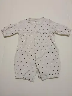 ハート柄ツーウェイ・ドレスオール 50-60cm