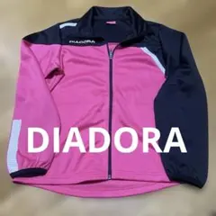 DIADORA ピンク/黒 長袖ジャージのサムネイル
