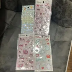 ディズニー　ポケモン　シールセット