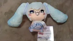 初音ミク もちぴこぬいぐるみ 雪ミク むはっ