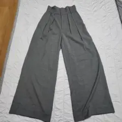 SNIDEL　ワイドパンツ　グレー