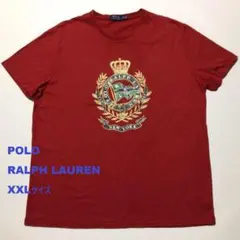 ◇◆ポロラルフローレン Tシャツ XXL 赤 プリント ビッグサイズ
