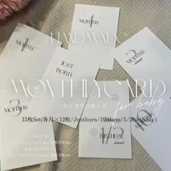 即購入⭕️ マンスリーカード 月齢カード 月齢フォト ニューボーンフォト 出産