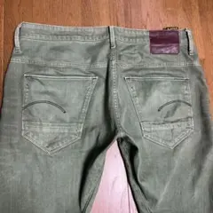 G-STAR RAW Arc 3Dスリムデニムパンツ　オリーブグリーン　W36のサムネイル