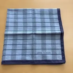 ピエールバルマン　pierre balmain ハンカチ チェック柄　レトロのサムネイル