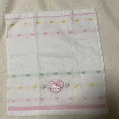 ハローキティ タオル ハート刺繍