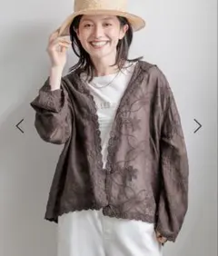 レースフードシャツ　Ｆのサムネイル