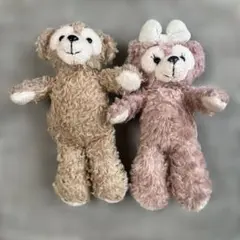 ダッフィーとシェリーメイ ぬいぐるみセット