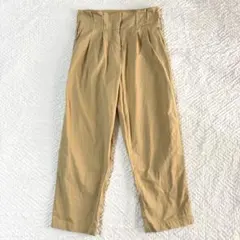 ZARA WOMAN ザラウーマン ゆったり ハイウエストチノパンツ Sサイズ