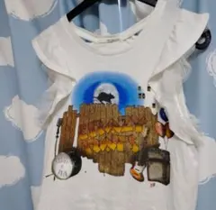 アナザーエディション★フリル袖 Tシャツ ホワイトのサムネイル