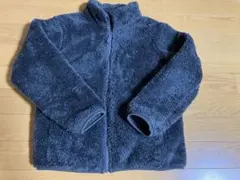 UNIQLO キッズ140 ボアフリースジャケット 秋冬 アウター