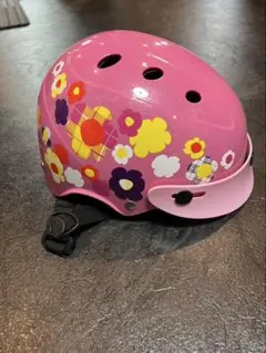 bern NINA キッズヘルメット XS-Sサイズ いちご柄 内側剥がれあり 