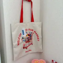 タグ付き未使用　PLAZA トートバッグ　カート　エコバッグ　ショッピングバッグ