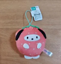 ✦ナムコ限定 フルーツきぐるみマスコット〜いちご〜ポチャッコver.✦