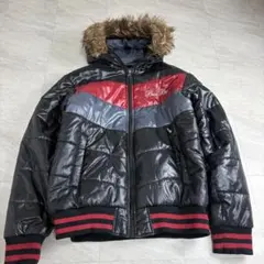 y2k 00s フード　ファー付き アウター　お兄系　平成ギャル