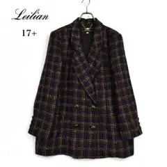 ツイード テーラードジャケット