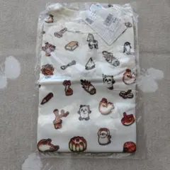 graniph かこさとし からすのぱんやさん 総柄Tシャツ オフホワイト 90のサムネイル