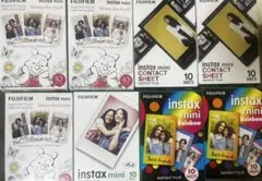Fujifilm instax mini フィルム 10枚×8パック