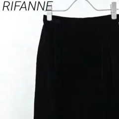 RIFANNE ロングスカート タイト ベロア素材 バックスリット シンプルのサムネイル