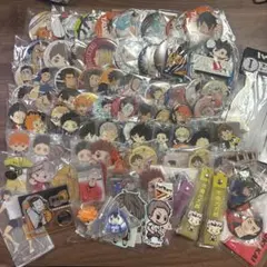 ハイキュー　缶バッジ　ラバスト　アクリル　まとめ　大量　80点　② アニメグッズ