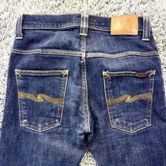 ヌーディジーンズ nudie jeans シンフィン w30 濃紺
