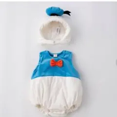 バースデイ　なりきりロンパース　ドナルドダック 80-90サイズ 新品