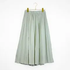 【美品‼️】グリーンレーベル フリルスカート ウェストゴム 裏地付きのサムネイル