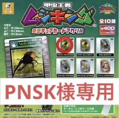 【PNSK様専用】甲虫王者ムシキング ミニチュアカードアクリル
