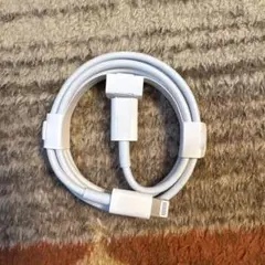 ホワイト Lightningケーブル 標準長