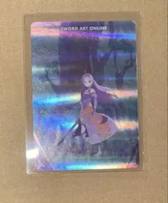 ソードアート•オンライン ホログラム　カード　ユウキ